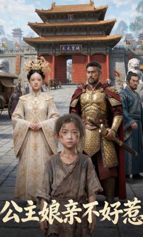 短剧《公主娘亲不好惹》海报