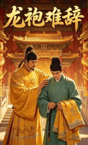 短剧《龙袍难辞》海报