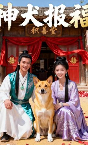 短剧《神犬报福》海报