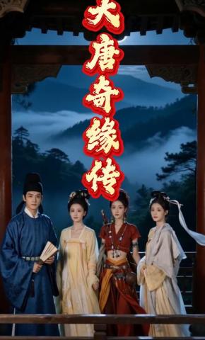 短剧《大唐奇缘传》海报