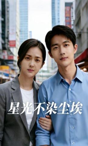 短剧《星光不染尘埃》海报
