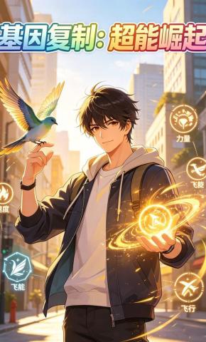 短剧《基因复制：超能崛起》海报