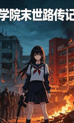 短剧《学院末世路传记》海报