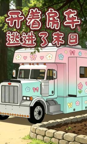 短剧《开着房车逃进了末日》海报