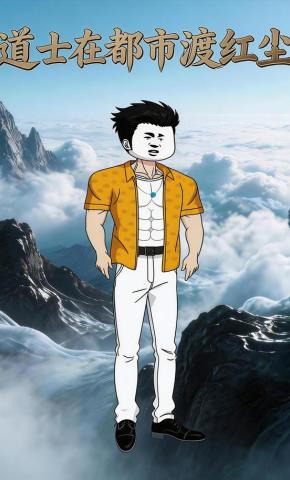 短剧《道士在都市渡红尘》海报