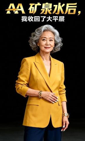 短剧《AA矿泉水后，我收回了大平层》海报