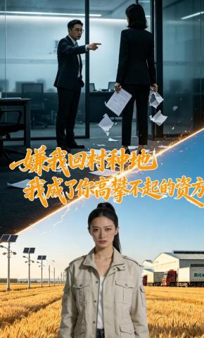 短剧《嫌我回村种地？我成了你高攀不起的资方》海报