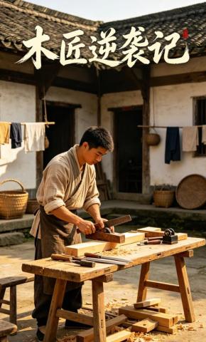 短剧《木匠逆袭记》海报