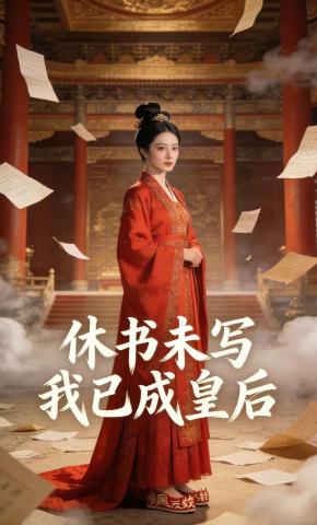 短剧《休书未写我已成皇后》海报