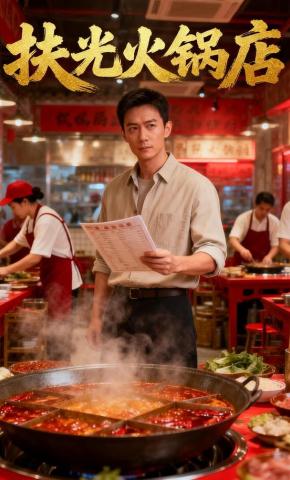 短剧《扶光火锅店》海报