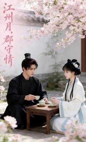 短剧《江州月，郡守情》海报