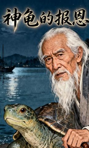 短剧《神龟的报恩》海报