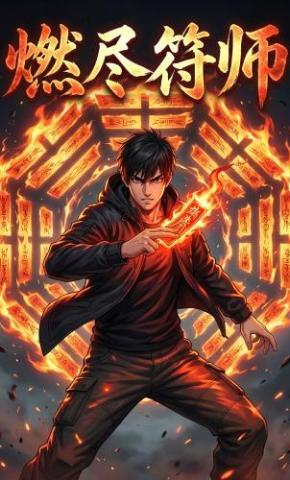 短剧《燃尽符师》海报
