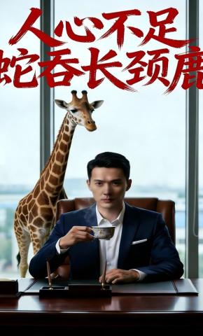 短剧《人心不足蛇吞长颈鹿》海报
