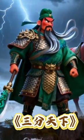 短剧《三分天下》海报