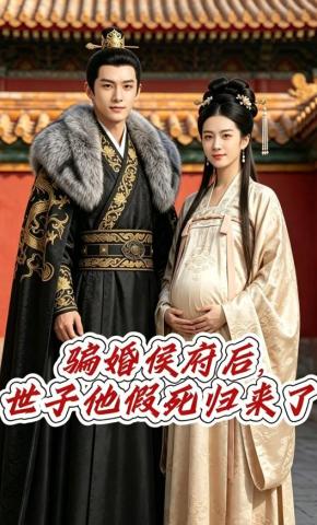短剧《骗婚侯府后，世子他假死归来了》海报