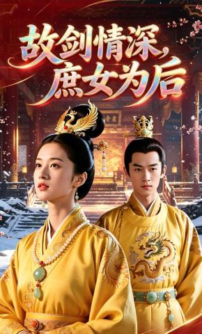 短剧《故剑情深，庶女为后》海报