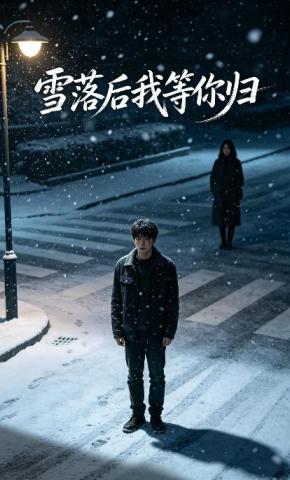 短剧《雪落后我等你归》海报