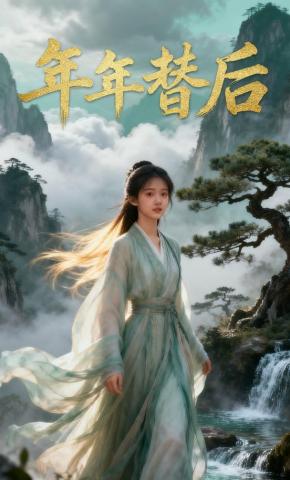 短剧《年年替后》海报