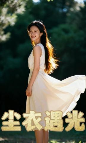 短剧《尘衣遇光》海报