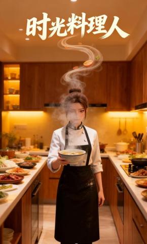 短剧《时光料理人》海报