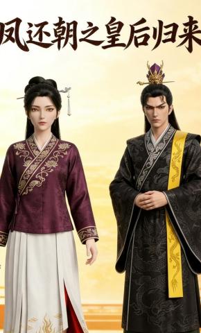 短剧《凤还朝之皇后归来》海报