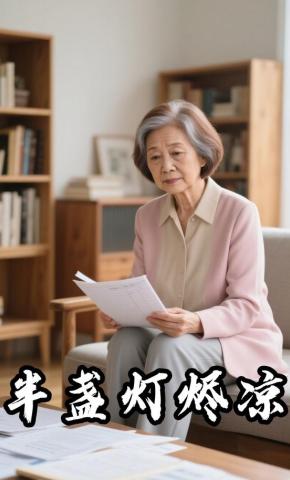 短剧《半盏灯烬凉》海报