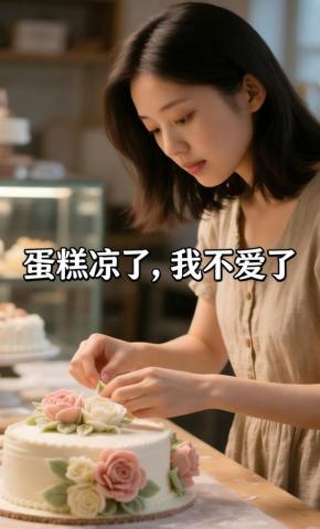 短剧《蛋糕凉了，我不爱了》海报