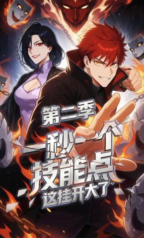 短剧《一秒一个技能点，这挂开大了！第二季》海报