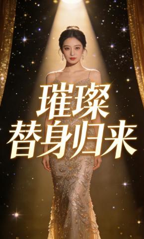 短剧《璀璨替身归来》海报