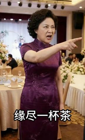 短剧《缘尽一杯茶》海报