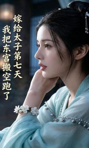短剧《嫁给太子第七天，我把东宫搬空跑了》海报
