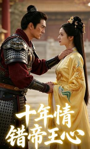 短剧《十年情错帝王心》海报