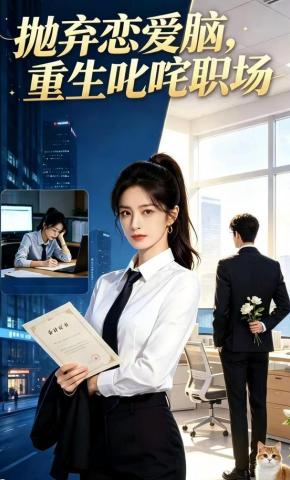 短剧《抛弃恋爱脑，重生叱咤职场》海报