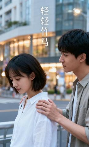 短剧《轻轻竹马》海报