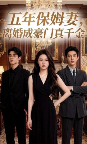短剧《五年保姆妻，离婚成豪门真千金》海报