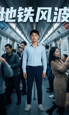短剧《地铁风波》海报