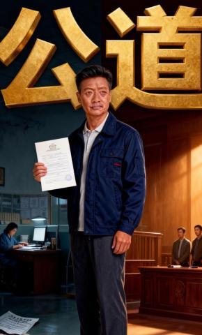 短剧《公道》海报