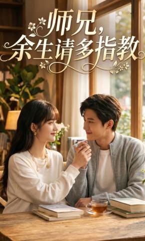 短剧《师兄，余生请多指教》海报