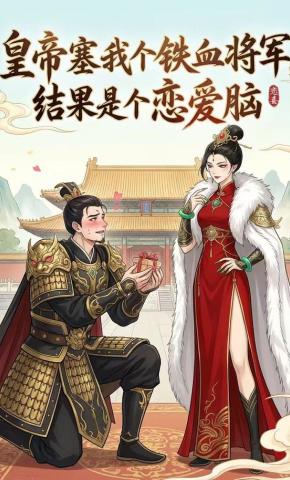 短剧《皇帝塞我个铁血将军，结果是个恋爱脑》海报