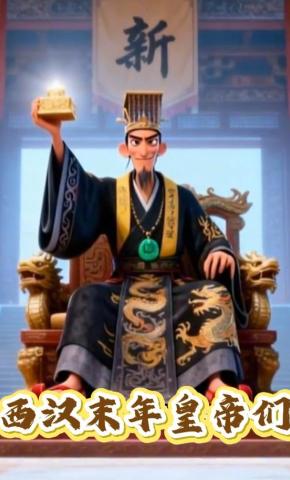 短剧《西汉末年皇帝们》海报