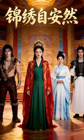 短剧《锦绣自安然》海报