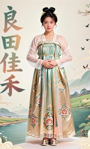 短剧《良田佳禾》海报