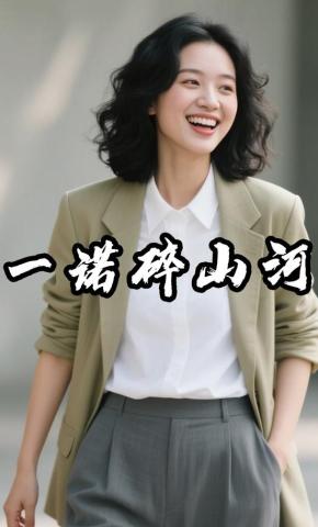 短剧《一诺碎山河》海报