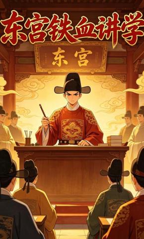 短剧《东宫铁血讲学》海报