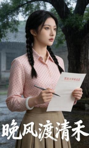 短剧《晚风渡清禾》海报