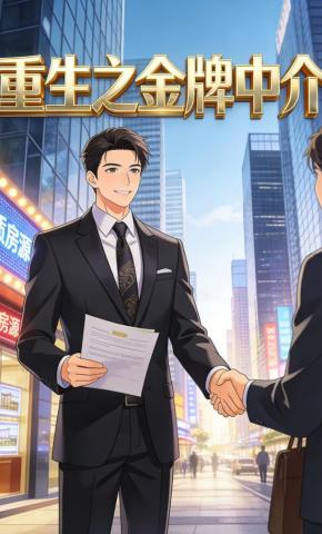 短剧《重生之金牌中介》海报