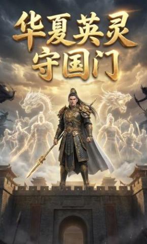 短剧《华夏英灵守国门》海报