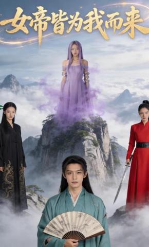 短剧《女帝皆为我而来》海报