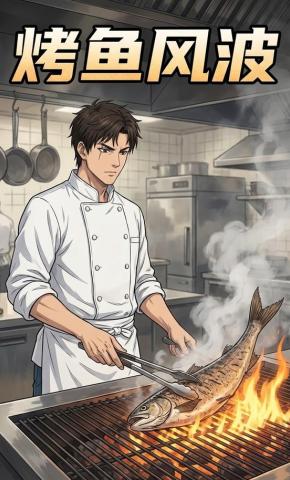 短剧《烤鱼风波》海报